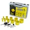 Segomo Tools 16 Piece General Purpose Bi-Metal Hole Saw Kit (3/4" to 2 1/2") M09013B - alternate 1